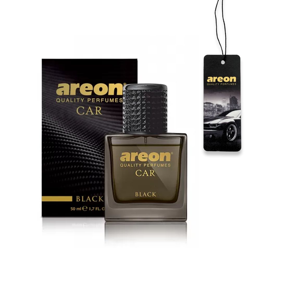 Autoparfém Areon Car Perfume – vôňa Black, 50 ml – Obrázok 2