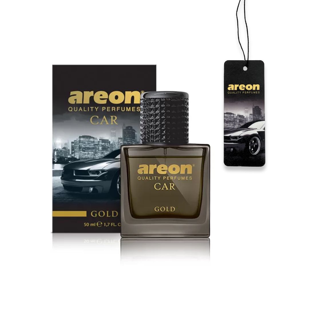 Autoparfém Areon Car Perfume – vôňa Gold, 50 ml LUX – Obrázok 2