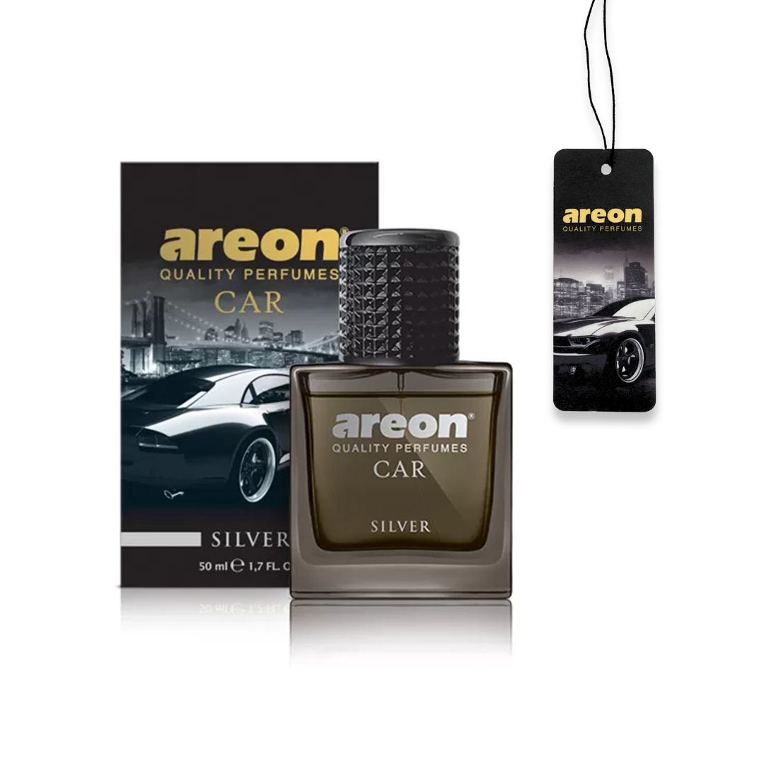 Autoparfém Areon Car Perfume – vôňa Silver, 50 ml LUX – Obrázok 2