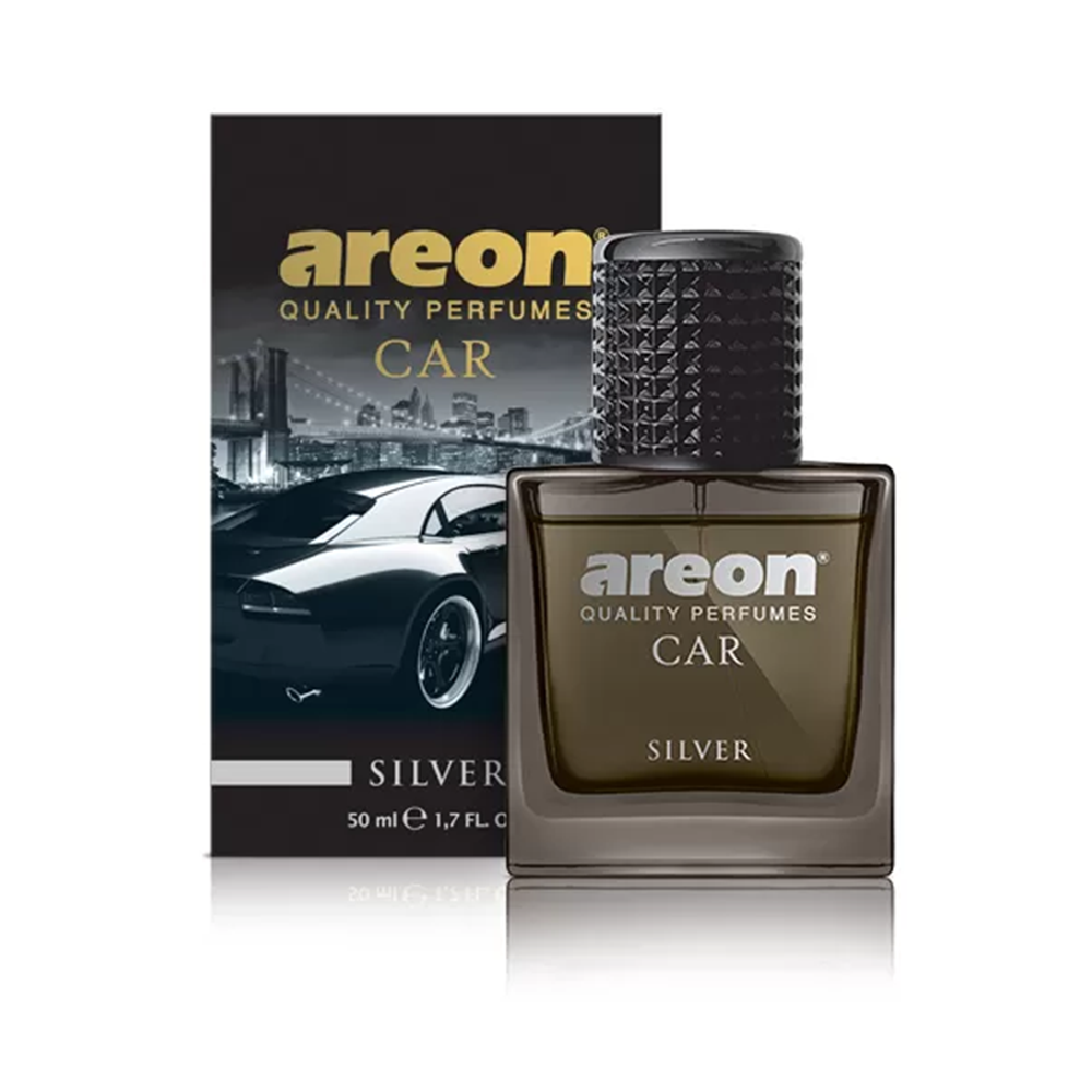 Autoparfém Areon Car Perfume – vôňa Silver, 50 ml LUX
