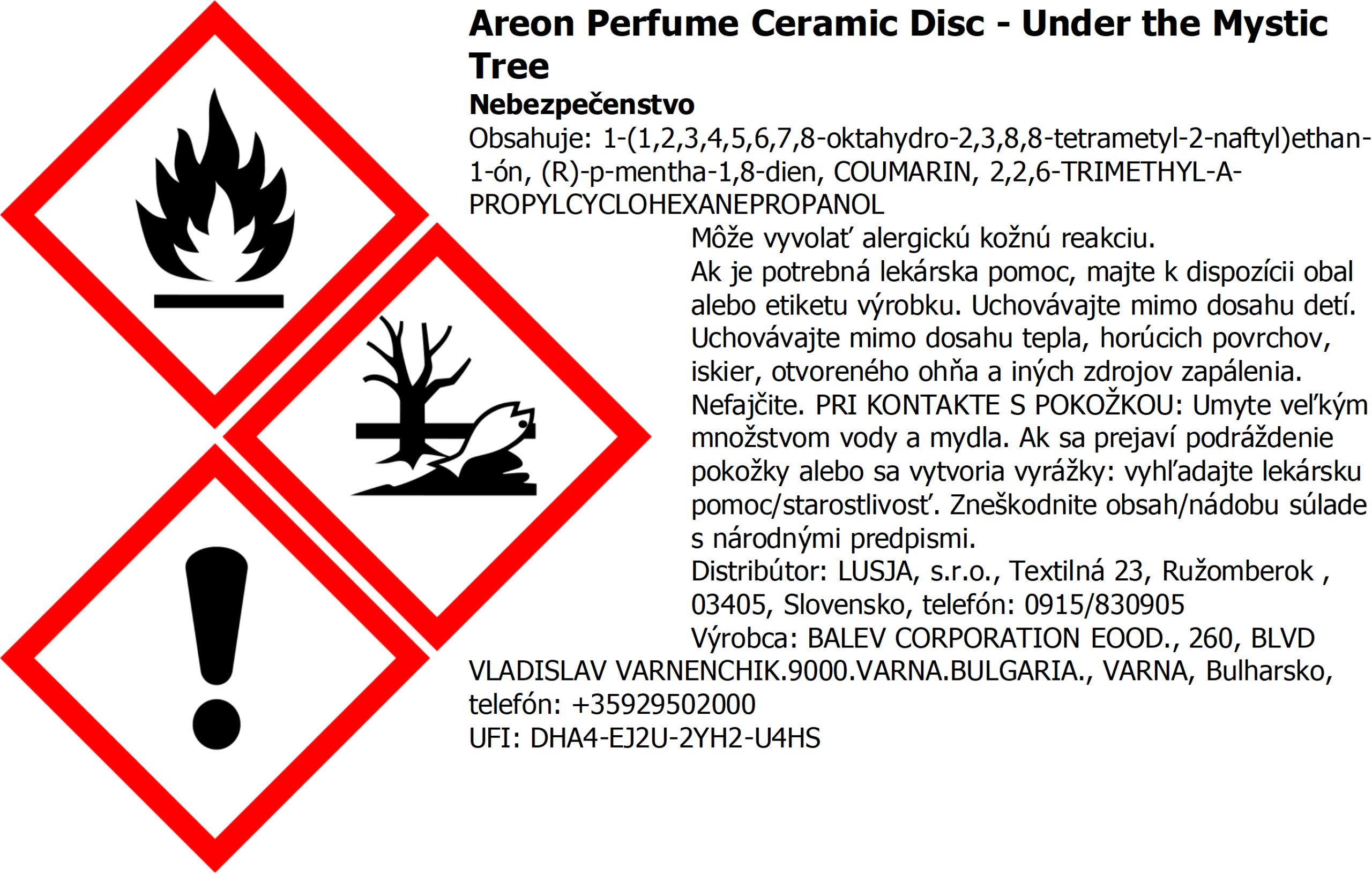 Keramický disk AREON 20 ml - Under The Mystic Tree – Obrázok 4