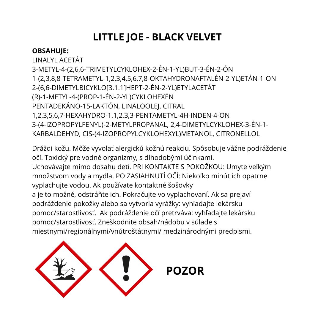 Little Joe 3D - Black Velvet – Obrázok 2