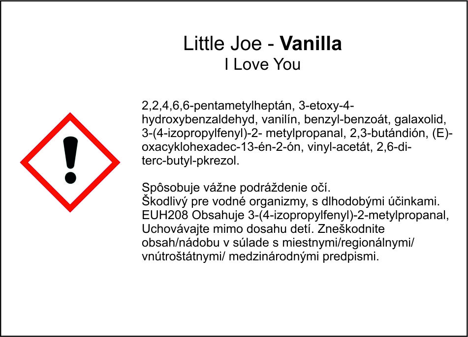Little Joe 3D - Vanilla I Love You – Obrázok 4
