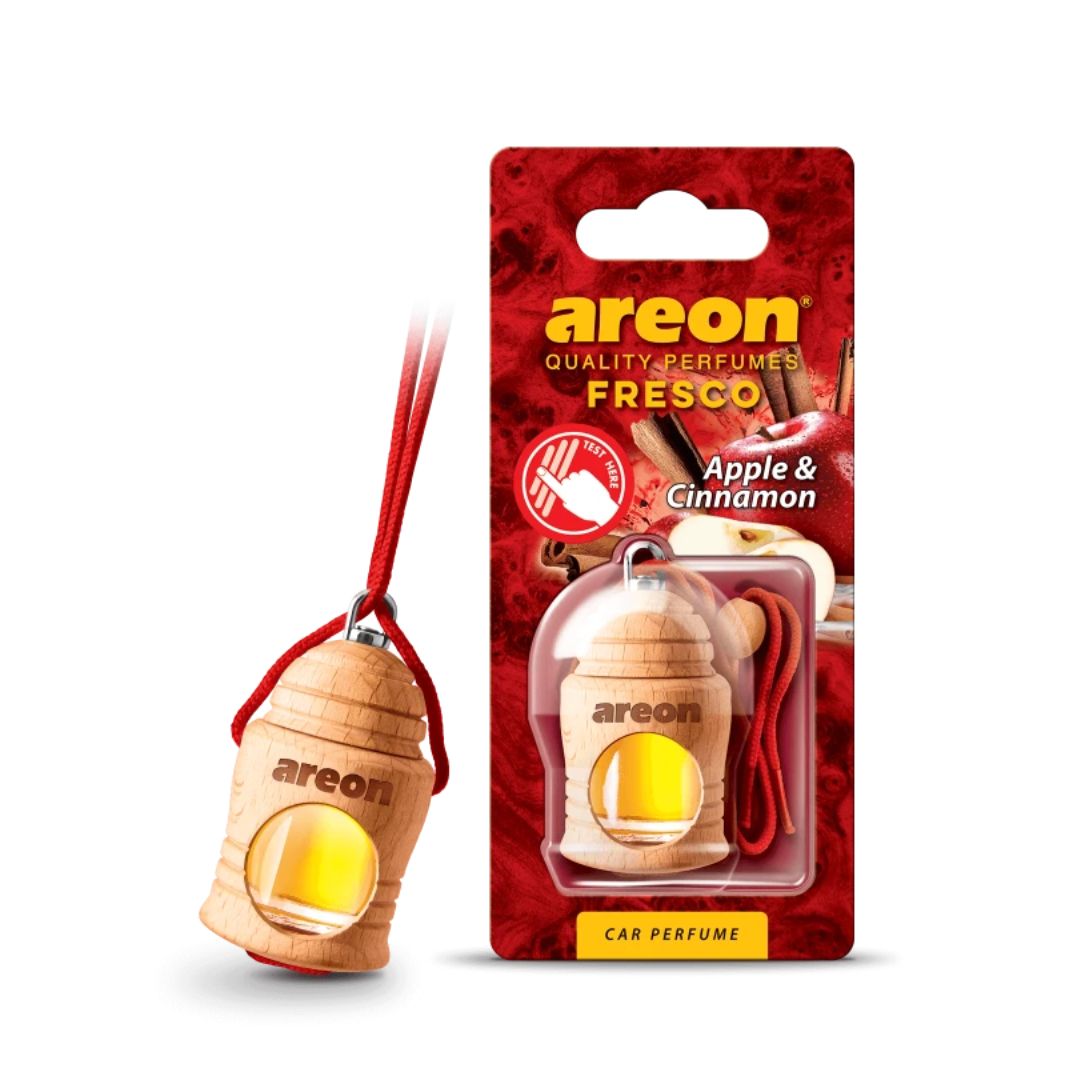 Osviežovač vzduchu Areon Fresco – vôňa Apple & Cinnamon, 4ml