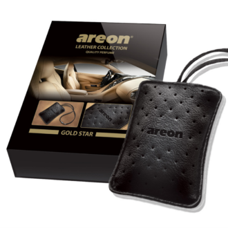 Osviežovač vzduchu Areon Leather Collection – vôňa Gold Star