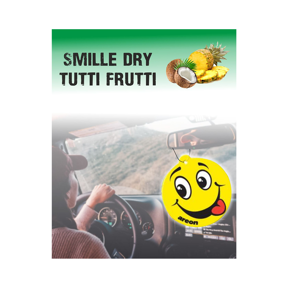 Osviežovač vzduchu Areon Smile Dry - vôňa Tutti Frutti – Obrázok 2