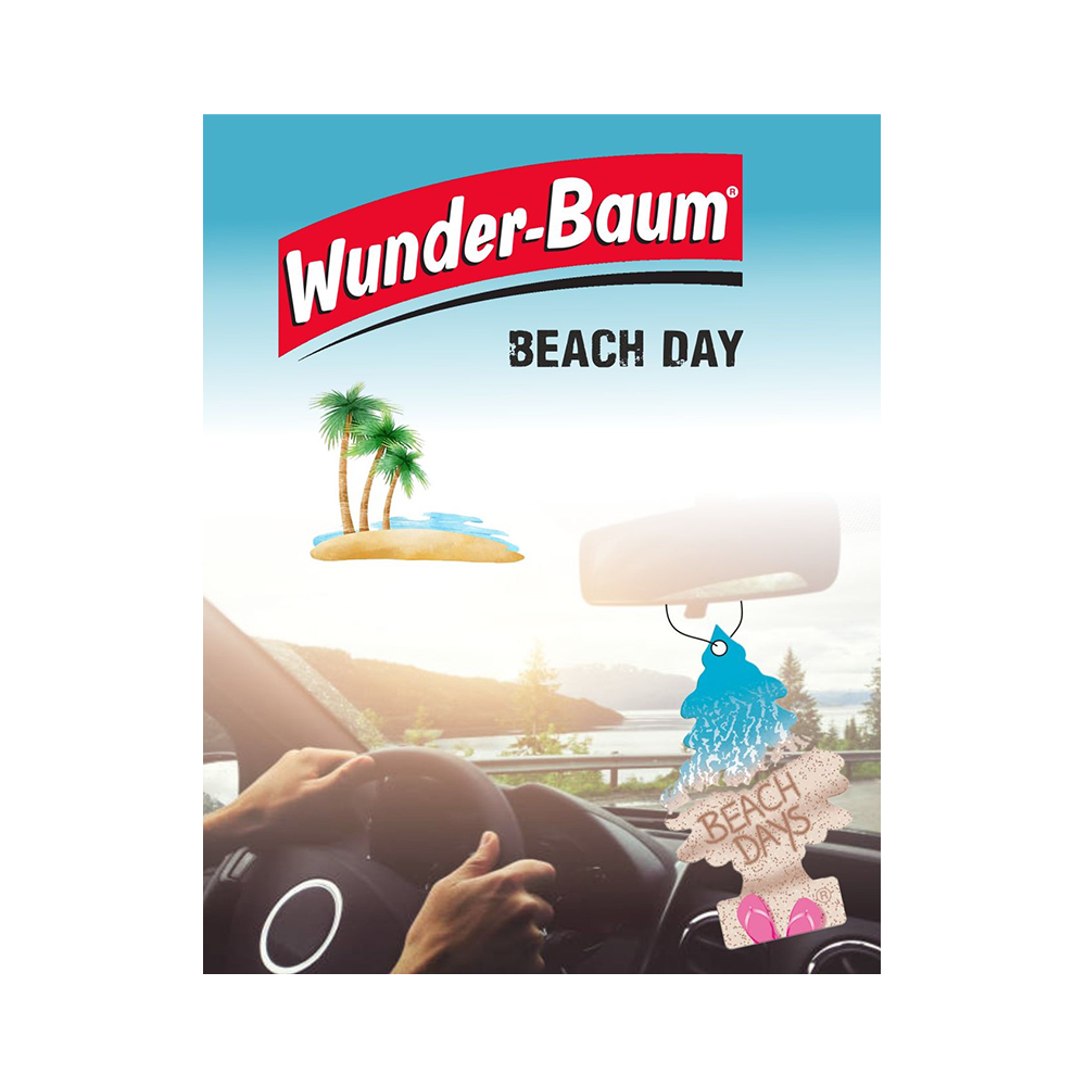 Osviežovač vzduchu WunderBaum - vôňa Beach Days – Obrázok 2