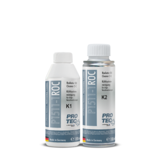 PRO-TEC RADIATOR OIL CLEANER K1 + K2 188ml+188ml