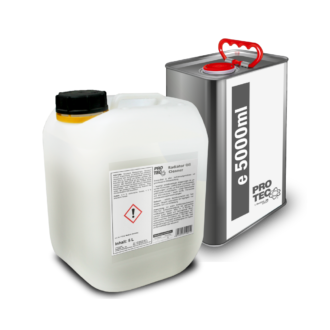 PRO-TEC RADIATOR OIL CLEANER K1 + K2 5l+5l