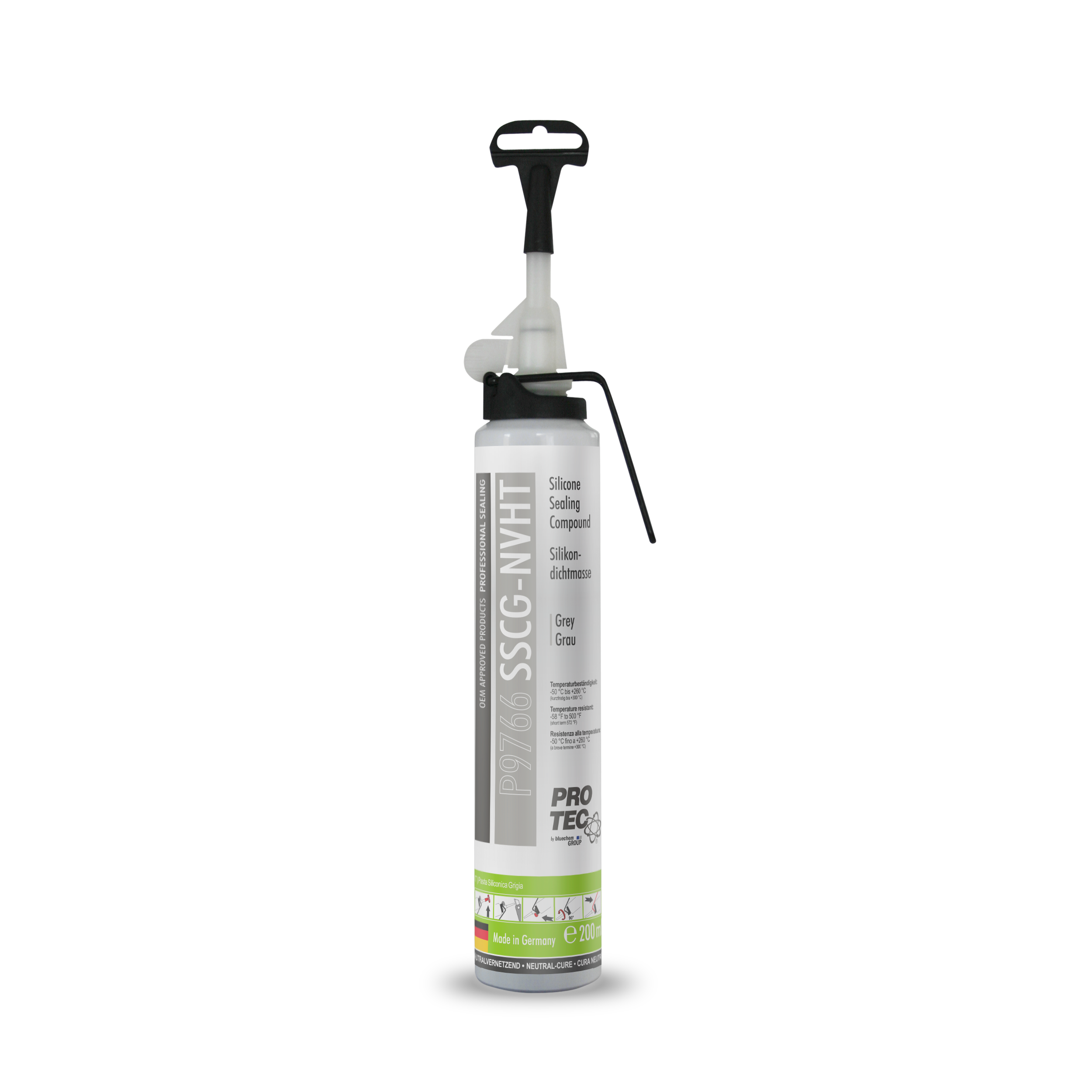 PRO-TEC SILICONE SEALING COMPOUND NEUTRAL CURE HAT 200ml