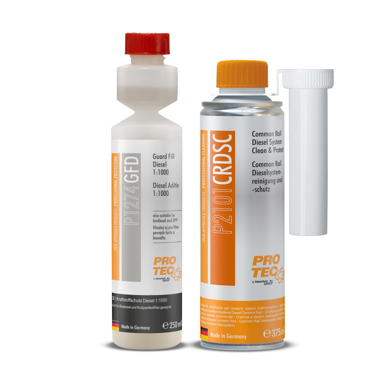 PRO-TEC Set na čistenie a ochranu common rail systému