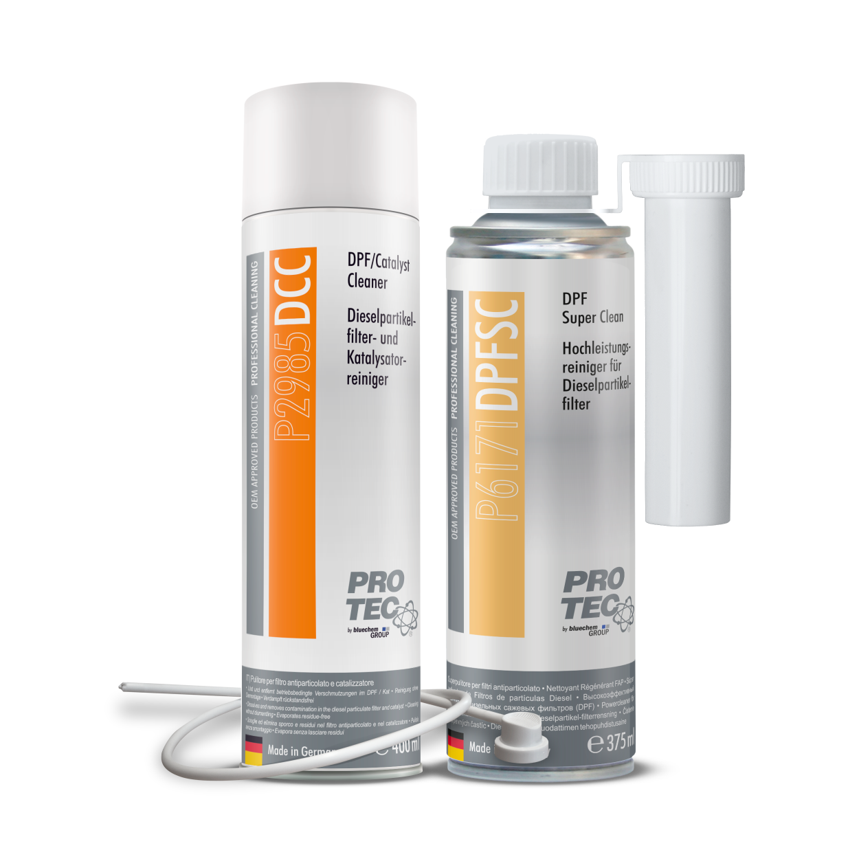 PRO-TEC Set na čistenie DPF filtra