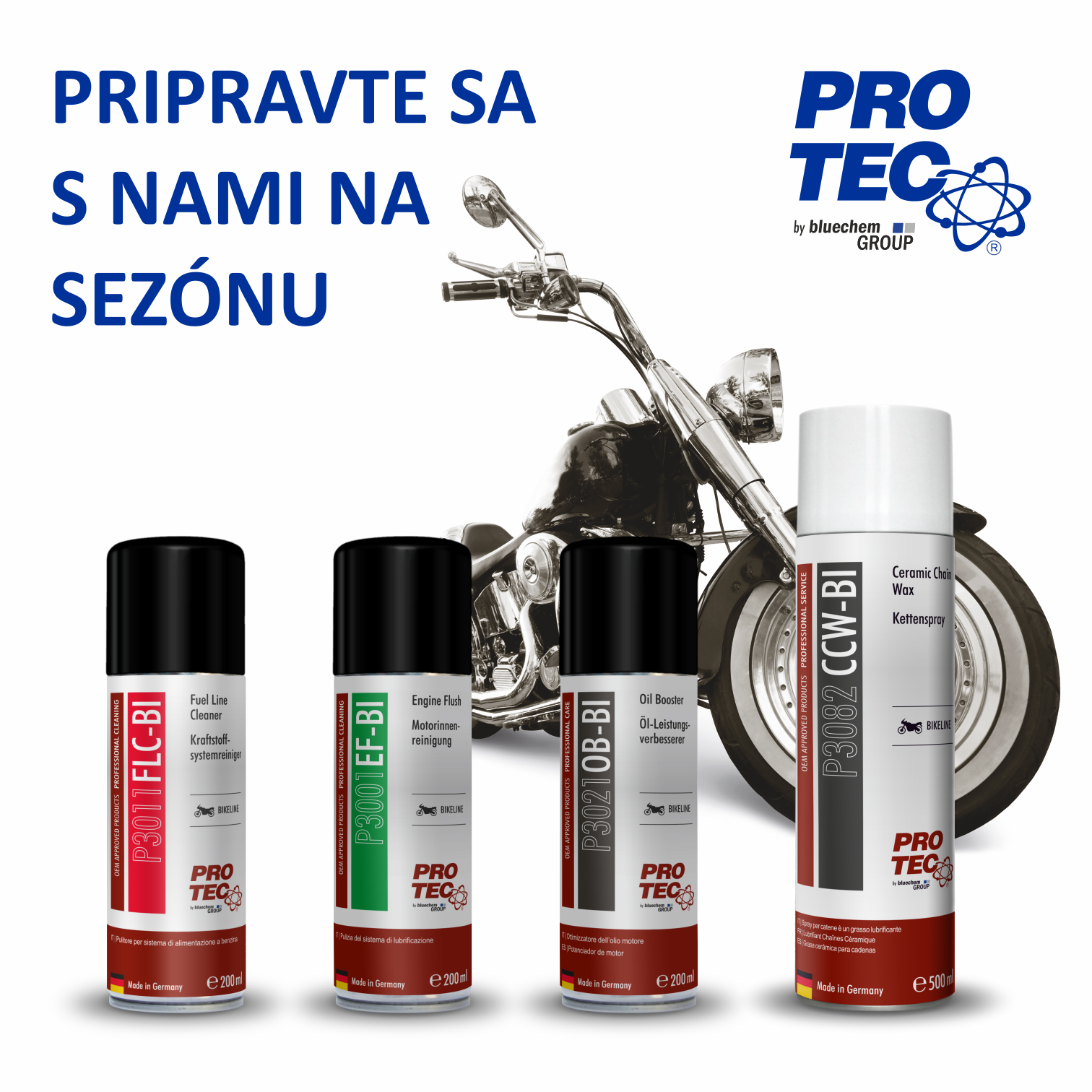 PRO-TEC Set pre motocykle – Obrázok 2