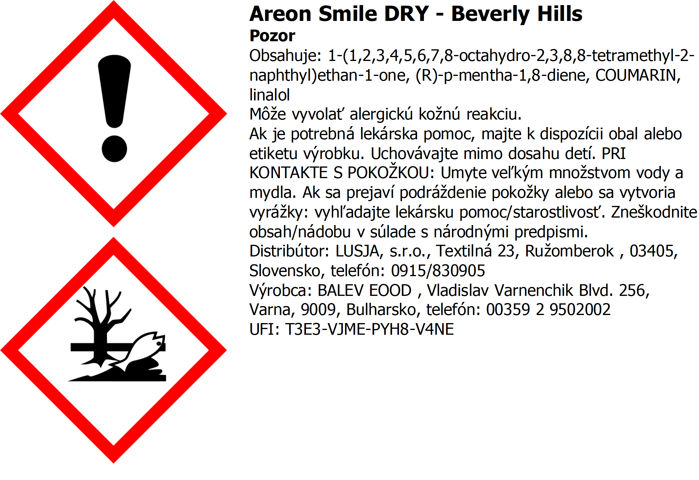 Areon SmileDry Beverly Hills – Obrázok 2