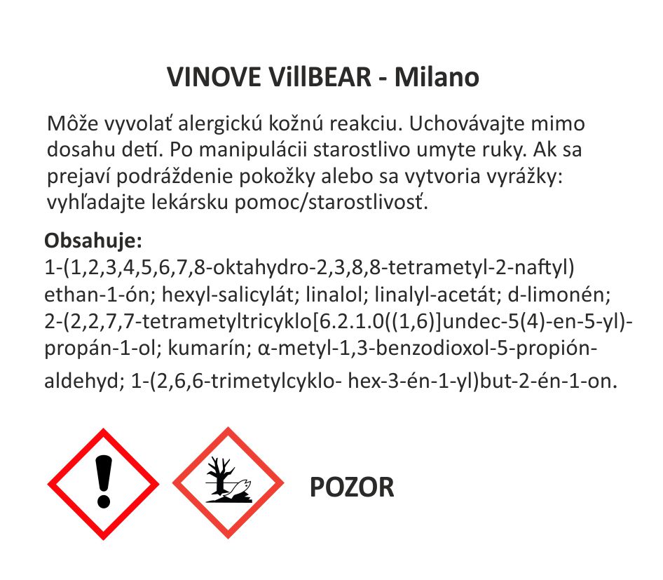 VINOVE VillBEAR - Milano – Obrázok 5