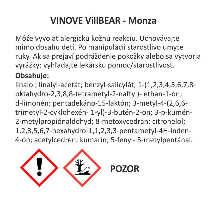 VINOVE VillBEAR - Monza – Obrázok 5